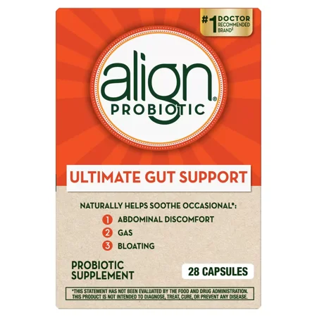 Align Ultimate Gut Support Daily Probiotic Supplement- Capsules - 28ct