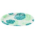 thumbnail image 1 of Way to Celebrate! Summer Oval Plates, Leaf Design – 8ct, 1 of 6