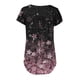 thumbnail image 4 of Blusa Informal Elegante Para Mujer, Camisetas de Manga Corta Con Cuello Redondo, Camiseta Con Estampado Floral, Regalo Odeerbi ODB165784, 4 of 5