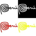 thumbnail image 3 of Walbest Car Auto Body Window MARCA PERU Symbol Reflective Sticker Decor Universal, 3 of 6