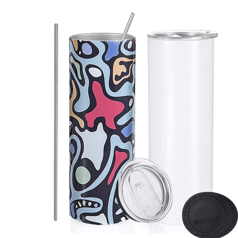 Tumbler Sublimation Stainless Steel Color Straight (Accessories Includ –  Granny's Sublimation Blanks RTS