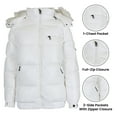 thumbnail image 2 of Women's Heavyweight Parka Jacket with Detachable Hood - Water-Resistant, Insulated Winter Coat for Cold Weather (S-XL), 2 of 5