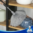 thumbnail image 3 of MR.Siga Microfiber Delicate Duster, Comfortable Non Slip Handle, Detachable Head, Grey & Black, 3 of 8