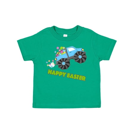 

Inktastic Happy Easter Monster Truck Gift Toddler Boy or Toddler Girl T-Shirt