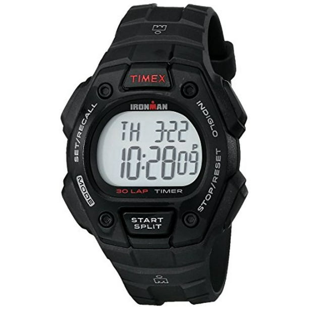 Timex Ironman Classic 45 Mm Orologio Digitale Uomo – Nero Opaco – Cronometro E Allarme – Resistente 100 M – Con Luce INDIGLO - 5