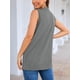thumbnail image 5 of Chaleco tipo suéter Veryoung 2025 para mujer, frente abierto, gris oscuro, talla XL, 5 of 5
