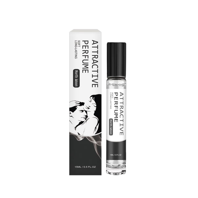 Perfume Pheromone Infused EssentialOil Perfume Pheromone Roll-On Perfume Long-lasting Scent Rose Pheromone FragranceOil For Women,15ML