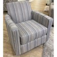 thumbnail image 2 of Fusion Furniture Dano Tweed Fabric Swivel Glider Chair in Multi-Color, 2 of 5