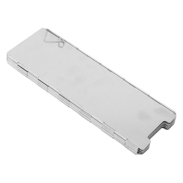 Parabrisas para estufa de camping con bolsa de transporte Parabrisas para estufa de gas para exteriores 8 platos
