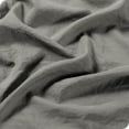 thumbnail image 4 of Bare Home Sandwash Microfiber Duvet Cover & Sham Set, King, Frost Gray, 3-Pieces, 4 of 7