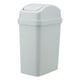 thumbnail image 1 of Botes de basura para el hogar, sala de estar, cocina, costura engrosada, tapa agitadora, prensa, gran capacidad, plástico, crema, viento, con tapa, botes de basura, contenedor de basura, 1 of 2