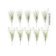 thumbnail image 2 of 10 Pack Artificial Baby's Breath Flowers Bouquet - 16.5" Bendable Stems for Wedding Bouquets, Home Centerpieces & Outdoor Decor, 2 of 6