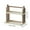 White, variant on VWRXBZ Corner Shelf, 14.02x13.19x7.95 Inch Multi Layer Cup Storage Rack Tea Rack Multi-function Rack Desktop Storage Rack Suitable for Kitchen Desktop Storage Shelf Organizer