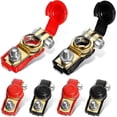 thumbnail image 1 of Pack of 6 Quick Discharge Battery Terminals, Negative and Positive,Car Battery Clamp Connectors, 1 of 5