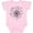AD-Pink, variant on Inktastic Music Dandelion Musical Boys or Girls Baby Bodysuit