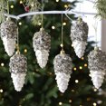 thumbnail image 1 of Adornos navideños, adornos navideños, regalos navideños, adornos para árbol de Navidad, 4 piezas, colgante de plástico para árbol de Navidad, bola decorativa para Navidad., 1 of 8
