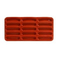 thumbnail image 2 of Twinkie Cake Pan Silicone Eclair Mold,Finger Biscuit Silicone Mould, 15 Cavities Cereal Bars Baking Mould, Non-stick Chocolate Bar Mold, for Cnady, Eclair, Bread, Muffin, Soap, Resin, 2 of 9