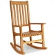 thumbnail image 2 of Mecedora de Exterior Costway de Madera de Acacia Teca 84 x 71 x 116 cm, 2 of 10