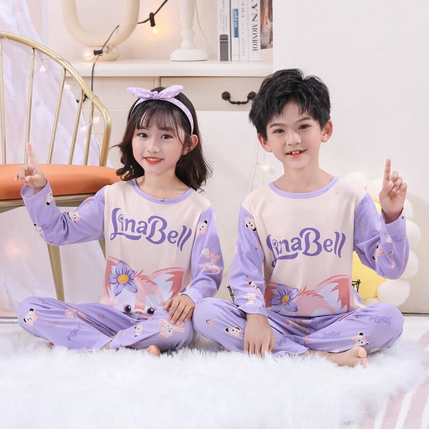 Disney New Boys Pijamas Totoro Kid Pijama infantil Niña Ropa de dormir Niño niña Niño Conjunto Pijama Menino Ropa SetChina 12 (7T-8T) zhangmengya CONDUJO