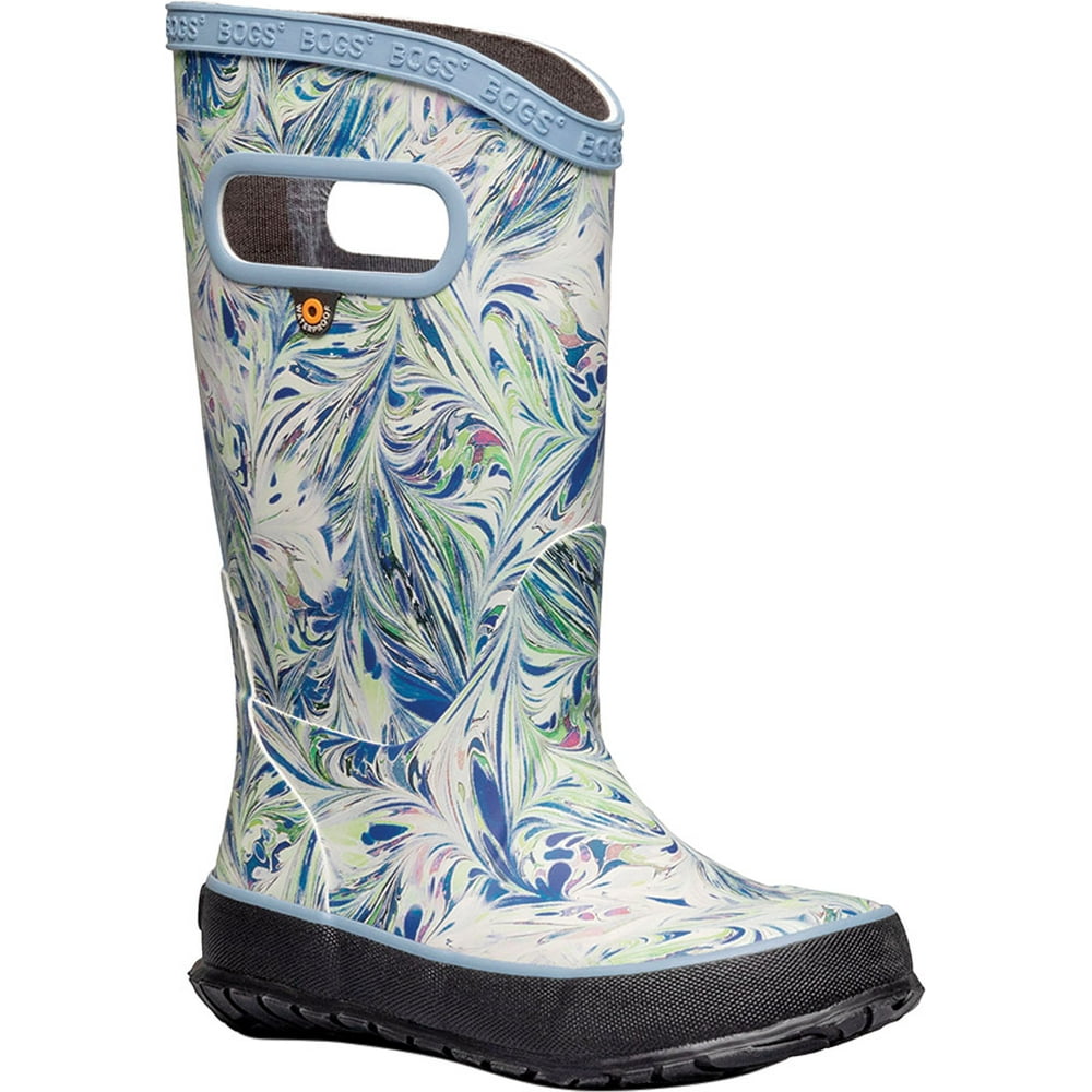 Children s Bogs Classic Rainboot Periwinkle Marble Rubber 12 M 