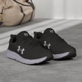 thumbnail image 2 of Under Armour Charged Assert 10 Running Shoes Black Men's Size 9.5 4E, 2 of 8