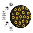 thumbnail image 4 of Susaid Sunflowers Print Water Proof Spare Tire Cover Wheel Tire Dust-proof Cover Fit Trailer, RV, SUV and Many Vehicle-15 inch, 4 of 6