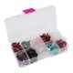 thumbnail image 4 of 1 Caja De Piedras Preciosas es Espaciador De Perlas Sueltas 10 Clases Variadas Para Joyería Diy Sunnimix Resultados de la joyería del casquillo del grano, 4 of 8