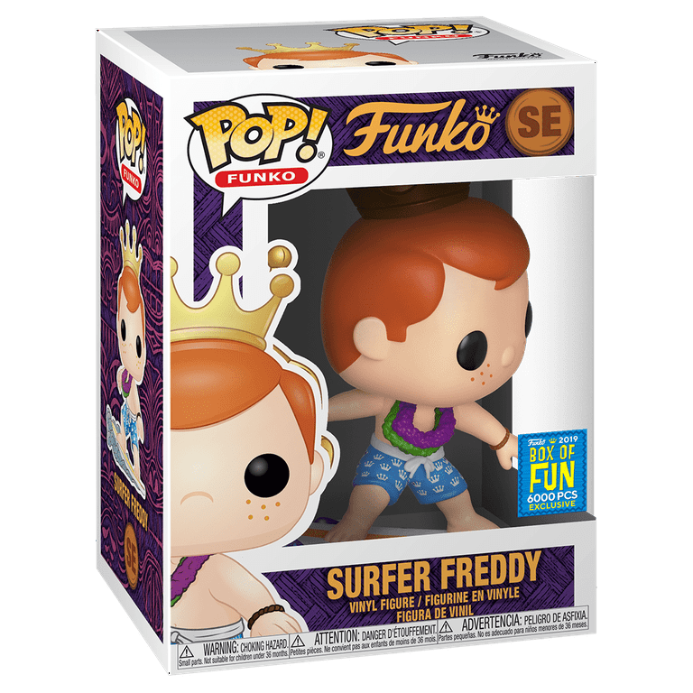 Funko Pop! Surfer Freddy Funko Box of Fun Fundays 2019 Exclusive