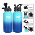 thumbnail image 4 of Termo Botella Acero Inoxidable Frio Caliente Portatil 32oz Azul degradado, 4 of 5