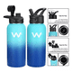 thumbnail image 4 of Termo Botella Acero Inoxidable Frio Caliente Portatil 32oz Azul degradado, 4 of 5