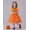 Girls, variant on Joyfy Girl Pumpkin Dress with Basket for Halloween Party Dress up Cosplay