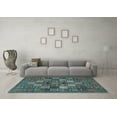 thumbnail image 3 of Ahgly Company Indoor Rectangle Persian Light Blue Traditional Area Rugs, 3' x 5', 3 of 4