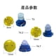 thumbnail image 3 of Meter Bulb T10 LED T5 T4.7 T4.2 T3 B8.3 B8.4 B8.5 194 W5W Car Led Lamp COB Wedge Instrument Dashboard Meter LED Light, 3 of 3