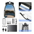 thumbnail image 6 of Easygdp Lighthouse Casual Laptop Backpack, Large Capacity Schoolpack for School, Travel, Business, 6 of 8