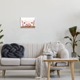 thumbnail image 2 of Stupell Industries Sweet Pink Pig Resting Snout Farm Animal Illustration Painting White Framed Art Print Wall Art, Design by George Dyachenko, 2 of 8