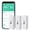 3-Pack, variant on 3-Pack WiFi Temperature Humidity Sensor: Wireless Temperature Humidity Monitor with App Alert, Free Data Storage Export, Smart Indoor Thermometer Hygrometer Compatible with Alexa Google Assistant