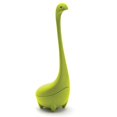 thumbnail image 1 of Lindos filtros de té de silicona con forma de animal, infusor de té, colador de té, regalo ideal para los amantes del té, colador de infusor de té de dinosaurio con cuchara de remojo (verde), 1 of 5