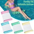 thumbnail image 2 of Foldable Floating Floating Lounger Inflatable Pool Mat Floating Beach Recliner Bed Chair Swimming Air Mattress Pool Party Toy, 2 of 29