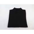thumbnail image 6 of Men's Sweater Knit By Bassiri Mock Neck Cotton Tencel Soft 630 EZRA Black, 6 of 10