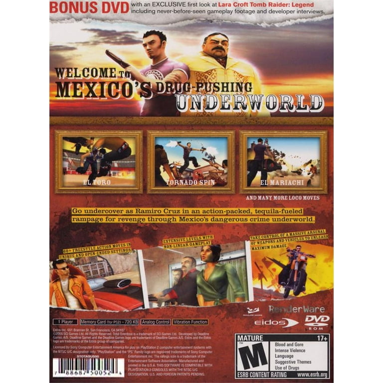 Total Overdose - A Gunslingers Tale In Mexico PS2