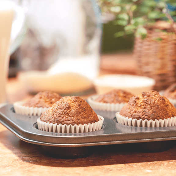 Muffin Pan - Baking Pan for 6 Muffins - Muffin Tin - 2 Pack