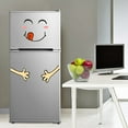 thumbnail image 5 of QTOCIO Fridge Sticker Home Decoration Fridge Sticker Sunglasses Fridge Sticker Happy Delicious Face Kitchen Fridge Wall Stickers Art, 5 of 5