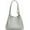 Grey, variant on Trendy Woven Bucket Hobo Bags Women Underarm Shoulder Bag Cute Satchels Crossbody Purse PU Leather Top-Handle Tote Handbag