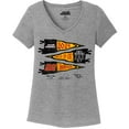 thumbnail image 2 of Women's Gray Joey Logano 2024 NASCAR Cup Series Champion V-Neck T-Shirt, 2 of 3