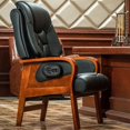 thumbnail image 2 of Cushion Computer Gaming Chair Office Stools Mobile Leather Nordic Chair Study Comfortable Sillas De Oficina Office Furniture My Lux Decor Round, 2 of 30