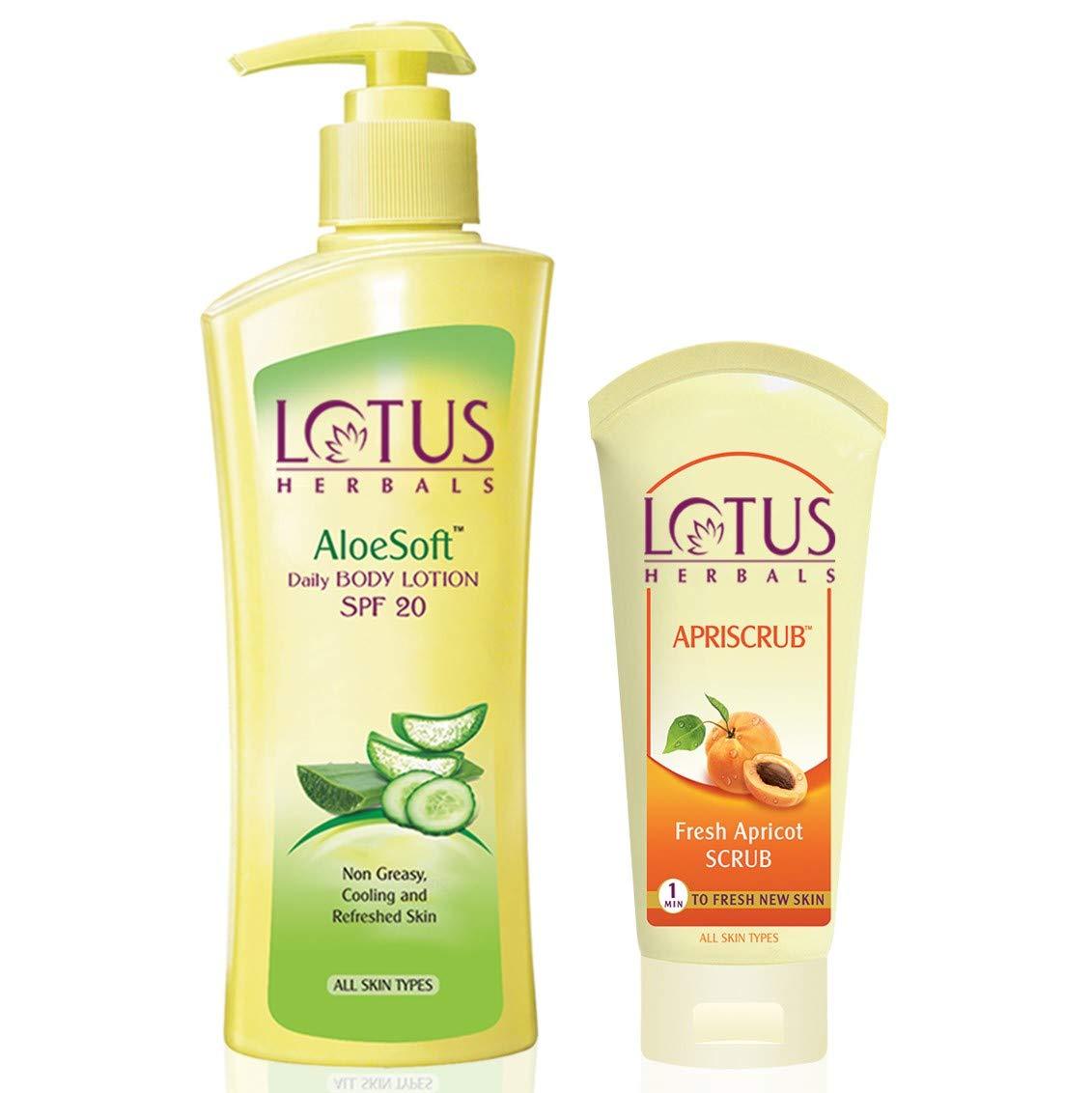 lotus herbal body lotion