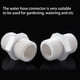 thumbnail image 5 of sweethay Conector de manguera de agua, portátil, reutilizable, antioxidante, anticorrosivo, para el hogar, baño, jardín, adaptador de Jardín y Patio 20mm, 5 of 6