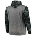 thumbnail image 3 of Men's Fanatics Heather Charcoal New England Patriots Big & Tall Camo Pullover Hoodie, 3 of 4