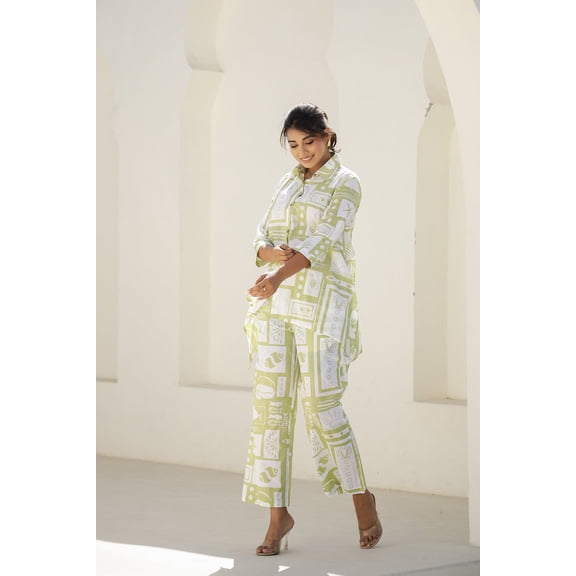Top With Trousers Co-ords Set for Everyday Wear