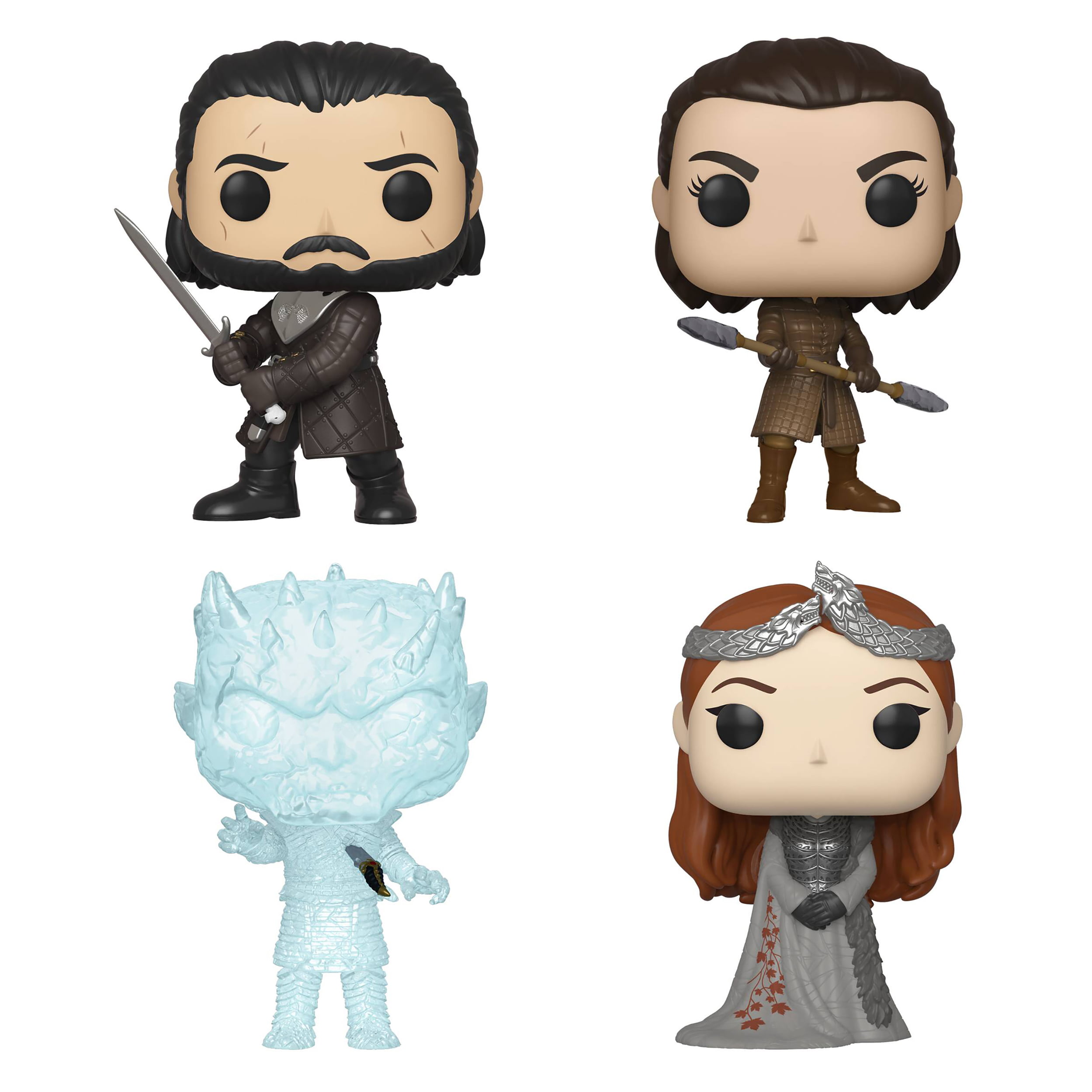 Set of 3 Game of Thrones Plastic Tumblers Daenerys Night King Jon Snow 